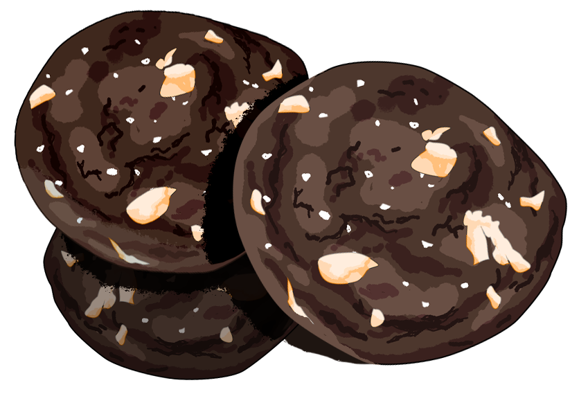 Burnt-Chocolate-Cookies